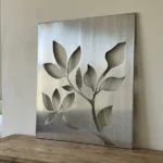 Leaf Harmony – metalowa dekoracja z motywem liści