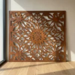 Panel Dekoracyjny Metalowy Pałacowy Wzór – ażurowy panel ścienny z eleganckim ornamentem