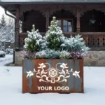 Donica LED Góralska z Podświetlanym Logo