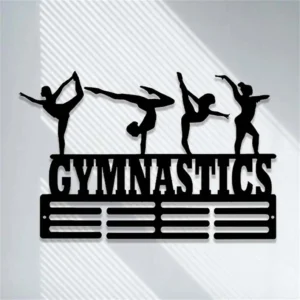 Wieszak na medale gimnastyka GYMNASTICS metalowy