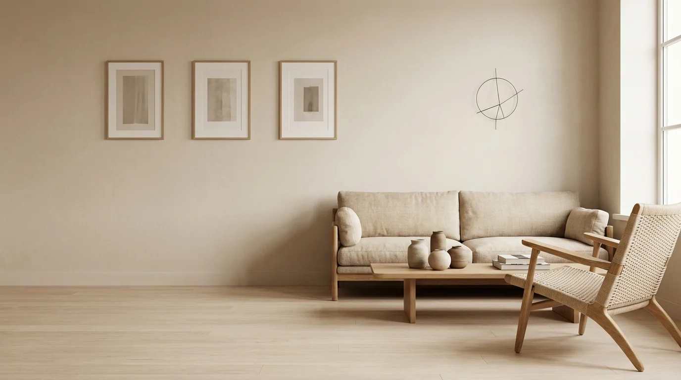 Charakter wnętrza – minimalistyczne wnętrze w stylu premium