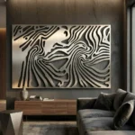 Woodflow Panorama – metalowa dekoracja ścienna