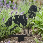 Springer Spaniel angielski v2 – Dekoracja Ogrodowa Metalowa w ogrodzie