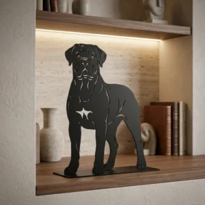 Cane Corso metalowa dekoracja wolnostojąca