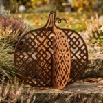 Jesienny Splot dynia metalowa 3D dekoracja jesienna