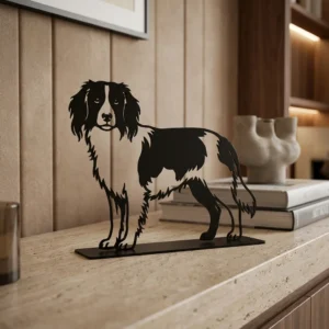Kooikerhondje metalowa dekoracja wolnostojąca model 2
