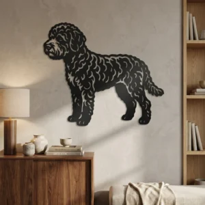 Lagotto Romagnolo v3 - metalowa dekoracja ścienna