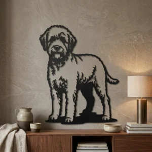 Lagotto Romagnolo v4 - metalowa dekoracja ścienna