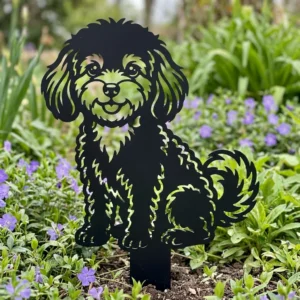 Maltipoo v2 – Dekoracja Ogrodowa Metalowa