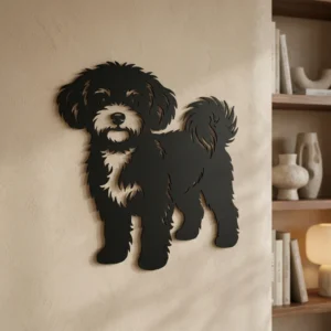 Maltipoo v3 - metalowa dekoracja ścienna